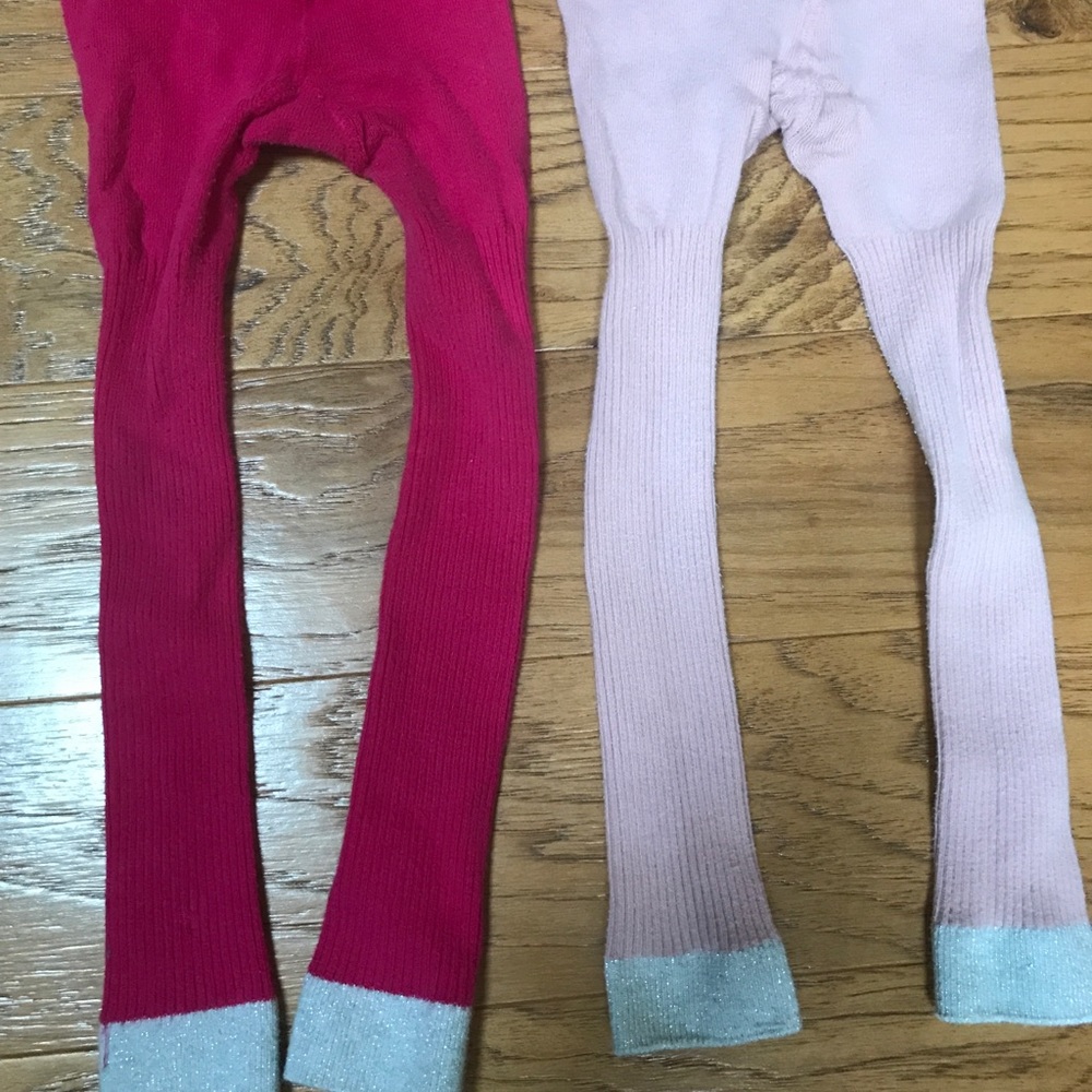 Mini Boden footless tights 5-6